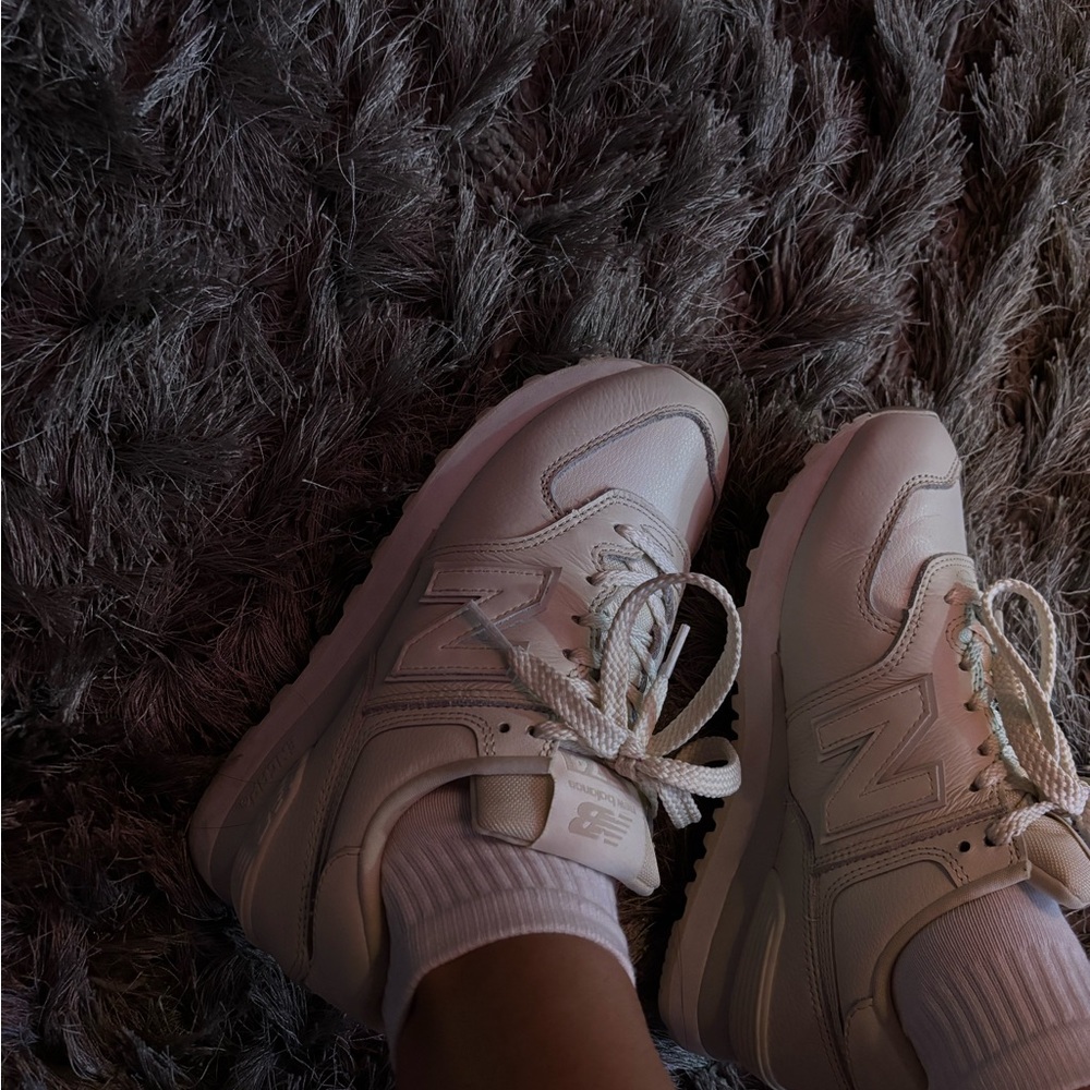 New Balance Cream Sneakers 574 'Cream